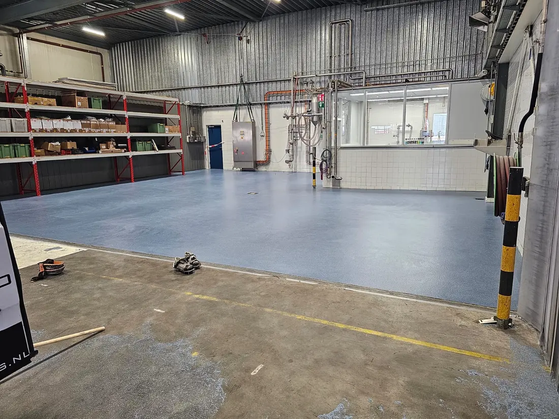 Projectbeeld PMMA vloercoating